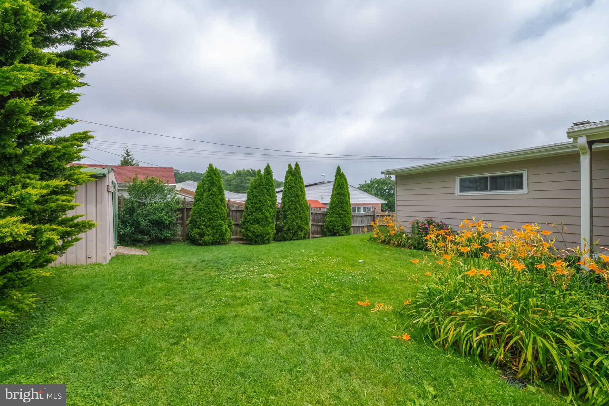 8600 Saddler Road Parkville, MD 21234 - Photo 34 of 39 a backyard of a house with plants and large tree