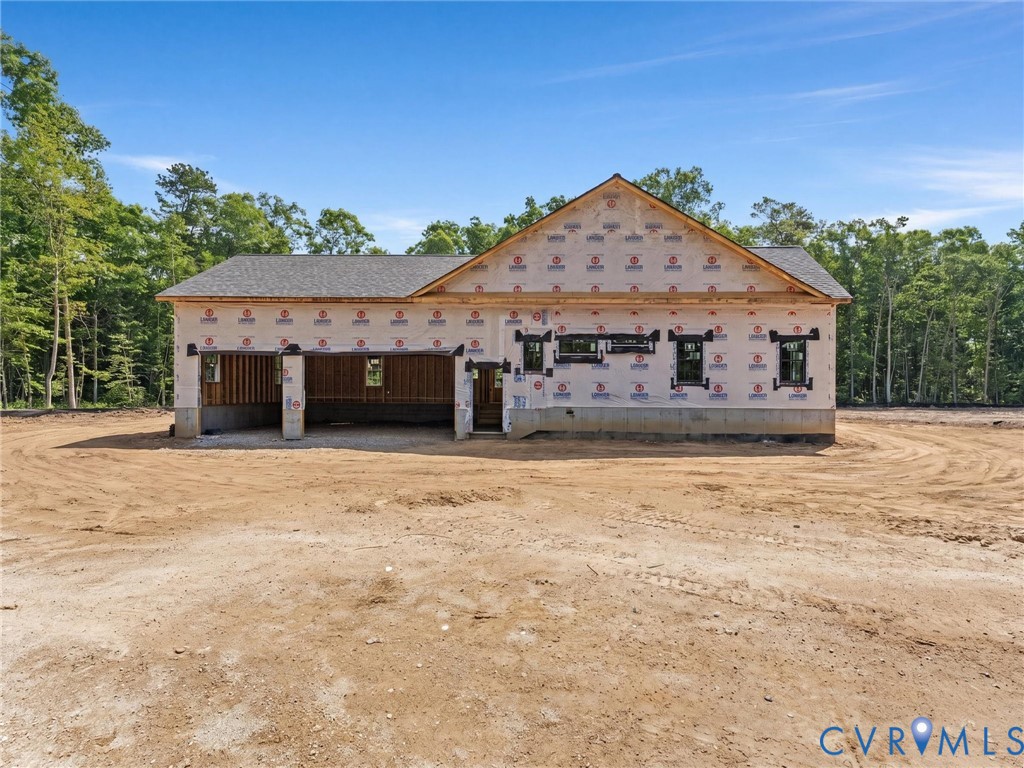 13216 Bradley Bridge Road Chester, VA 23831 - Photo 7 of 12 front view of a house with a yard