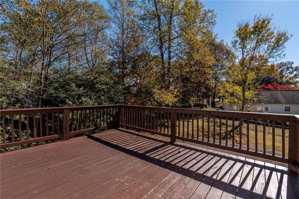 5014 Red Oak Lane Gainesville, GA 30506 - Photo 13 of 43 a view of balcony with wooden floor