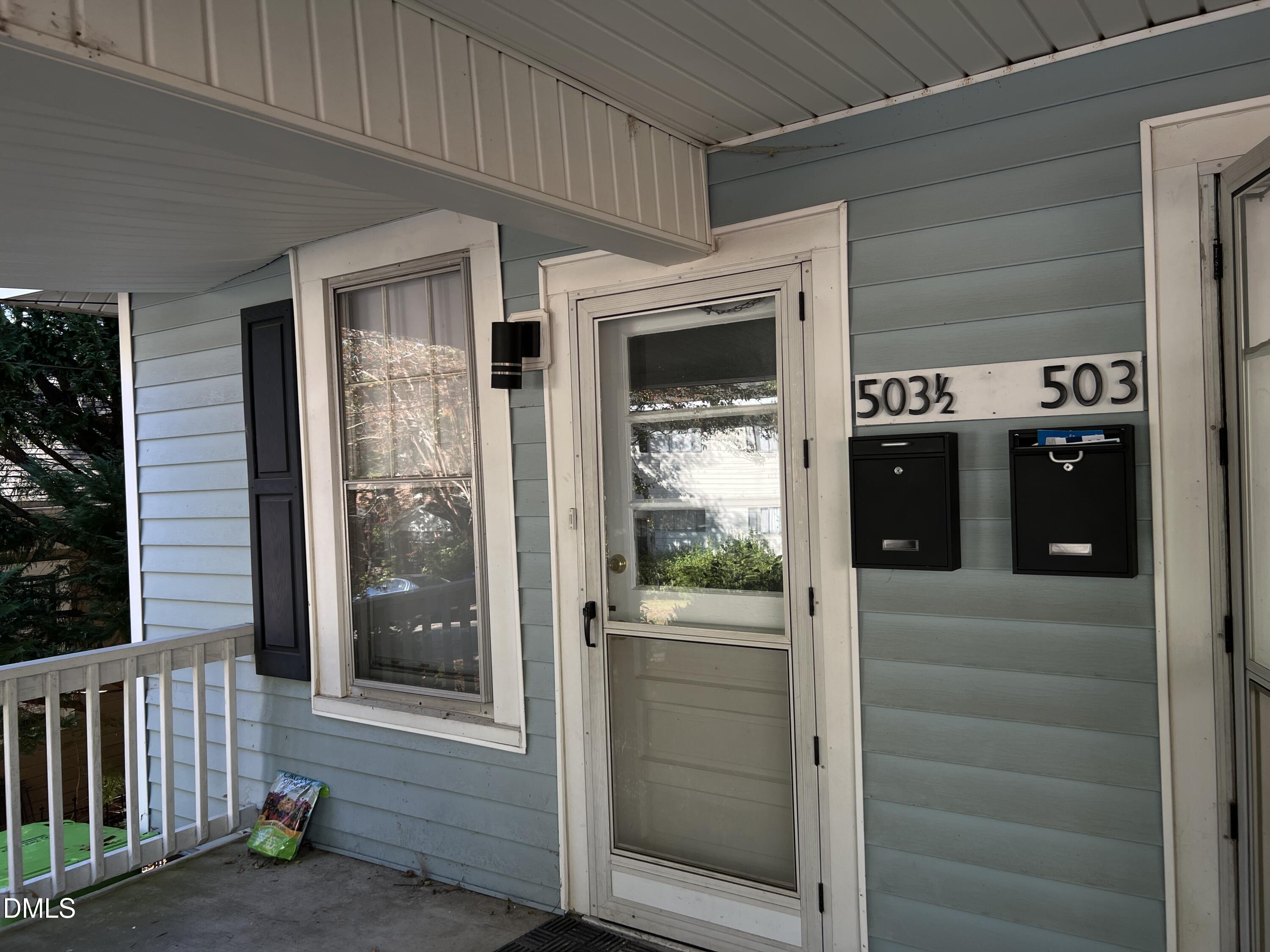 503 Cole Street, Unit 1/2 Raleigh, NC 27605 - Photo 2 of 35 a view of a entryway door front of house