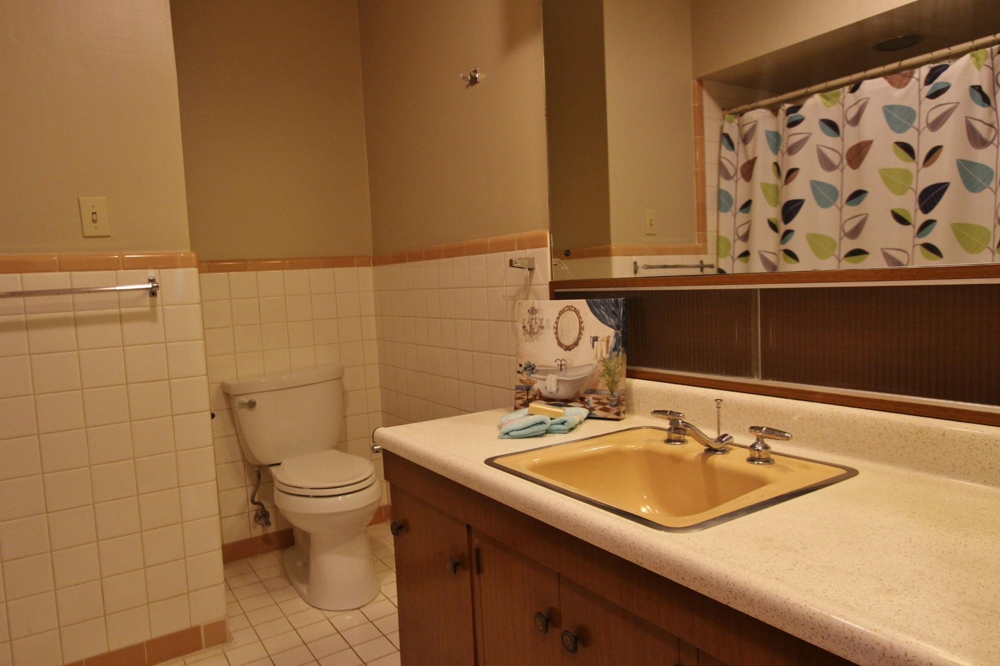 133 North Seneca Road Oak Ridge, TN 37830 - Photo 26 of 35 a bathroom with a sink and a mirror