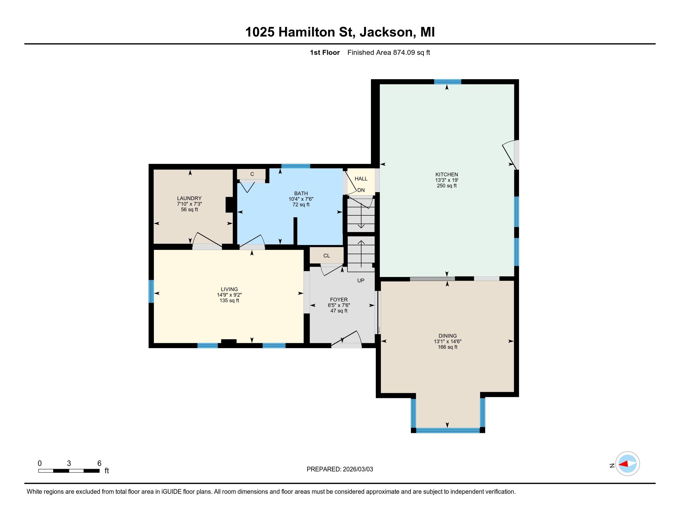 1025 Hamilton Street Jackson, MI 49202 - Photo 4 of 36 1-1st floor