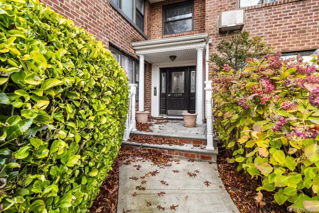 a view of a pathway of the house