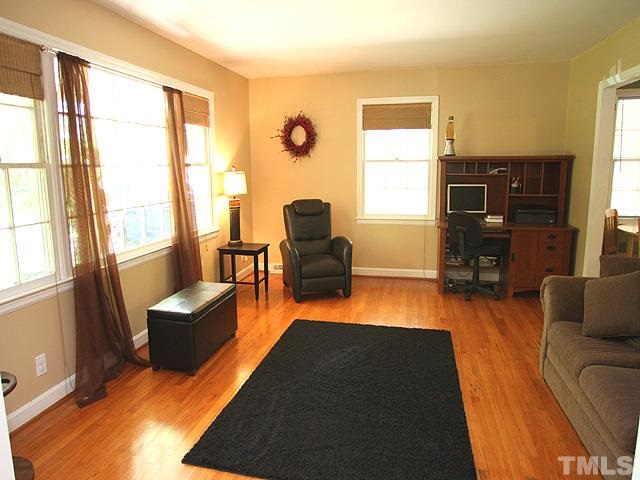 5020 Biscayne Road Durham, NC 27707 - Photo 2 of 13 Hardwood, front of house, natural light