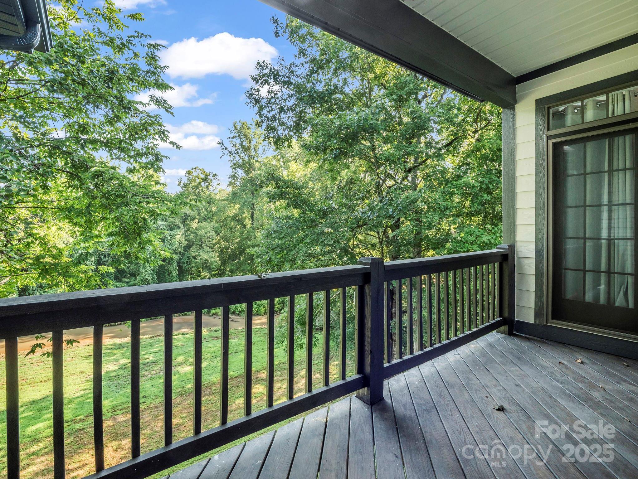 34 West Rambling Creek Tryon, NC 28782 - Photo 14 of 48 a view of balcony with wooden floor