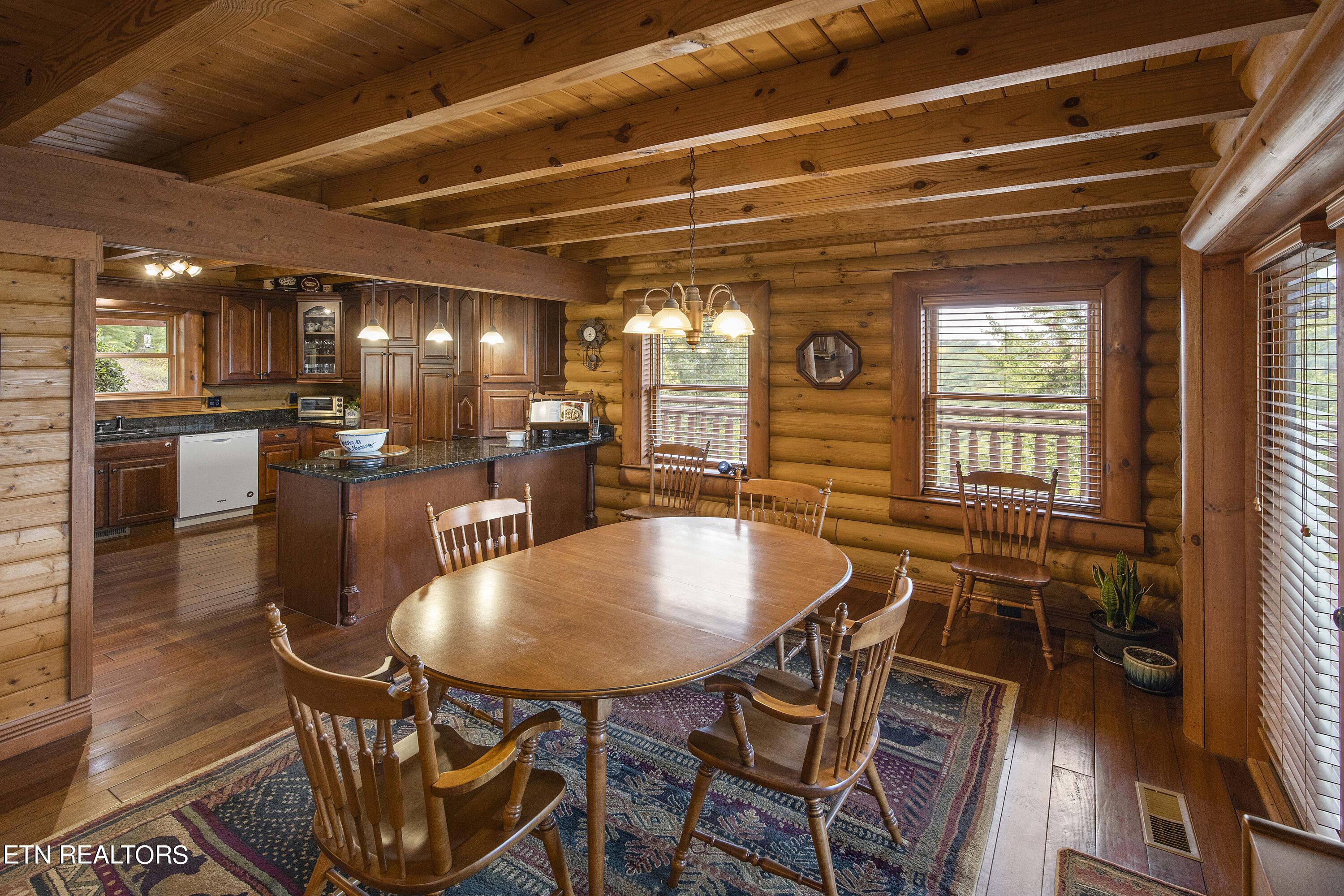 4565 Long Rifle Road Sevierville, TN 37862 - Photo 12 of 51 Dining room open to kitchen