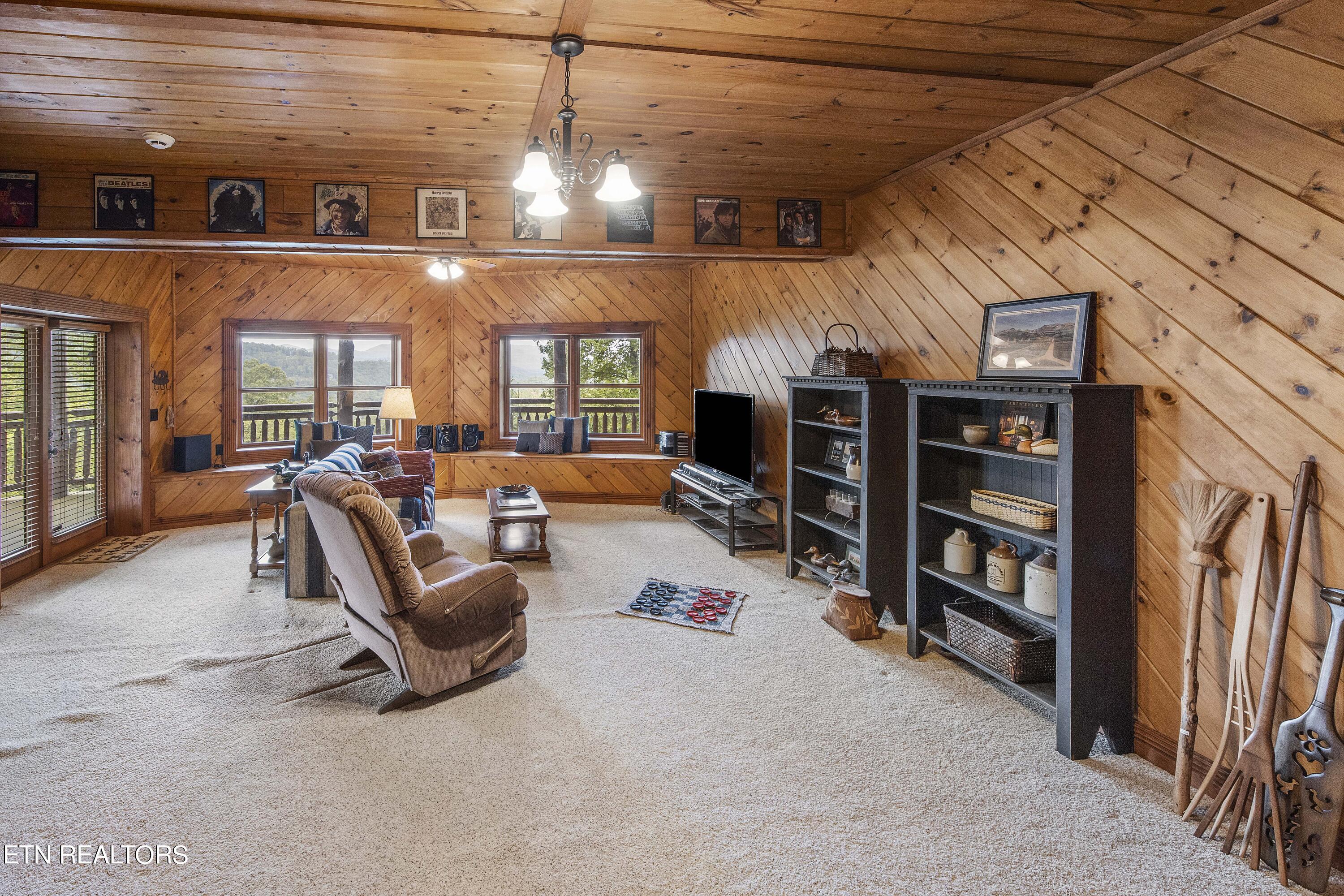 4565 Long Rifle Road Sevierville, TN 37862 - Photo 26 of 51 Basement Rec Room