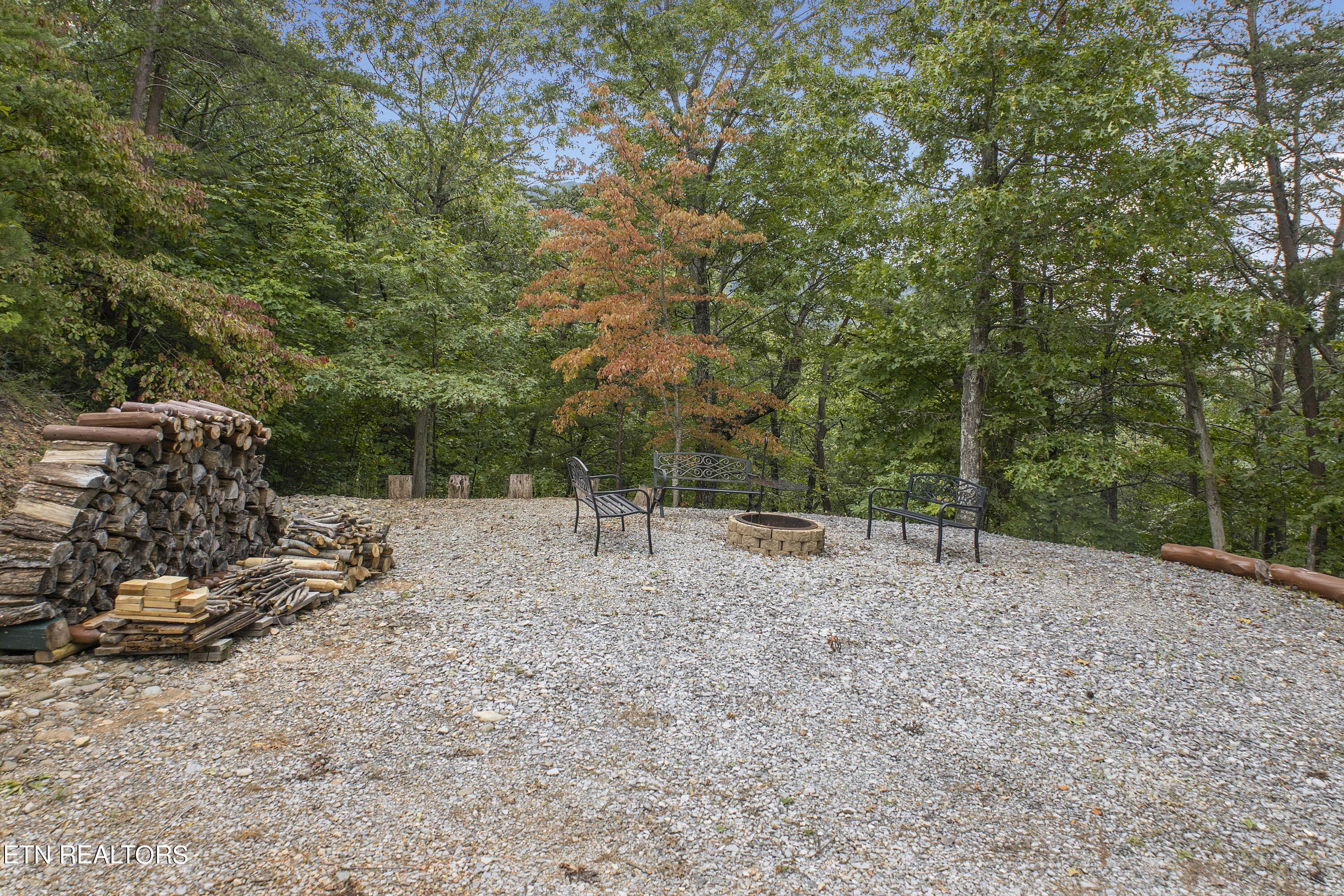 4565 Long Rifle Road Sevierville, TN 37862 - Photo 48 of 51 Expansive firepit area