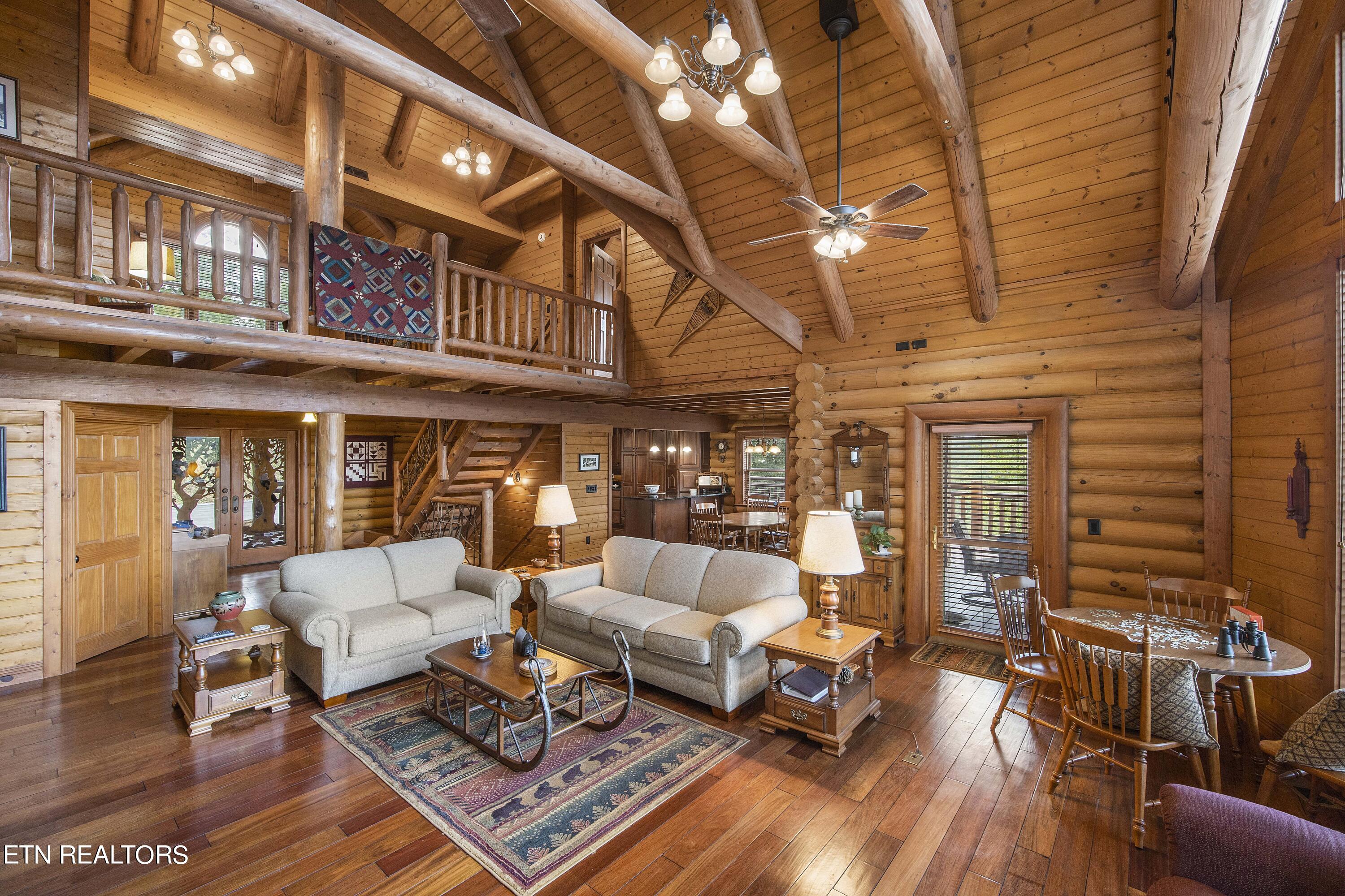 4565 Long Rifle Road Sevierville, TN 37862 - Photo 10 of 51 Loft overlooks great room