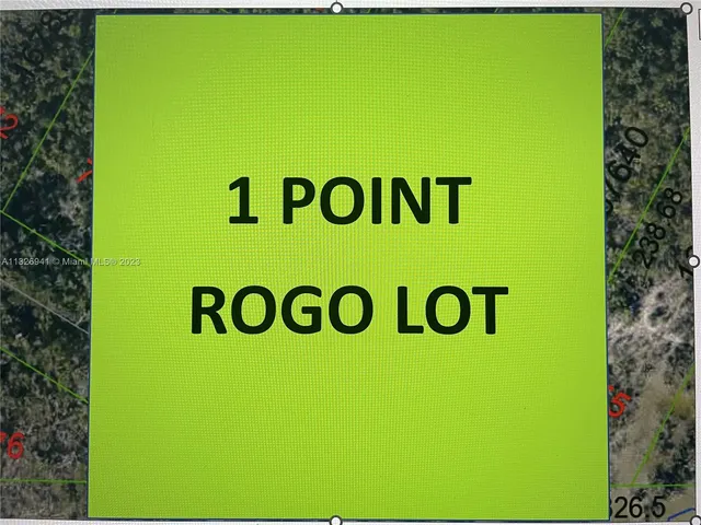 $31,000 | 0 Adams Road, Sugarloaf, FL 33042