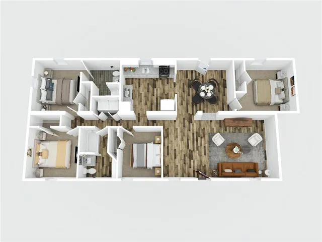 a picture of a floor plan