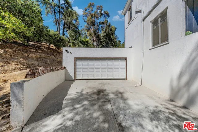 a view of outdoor space with trees