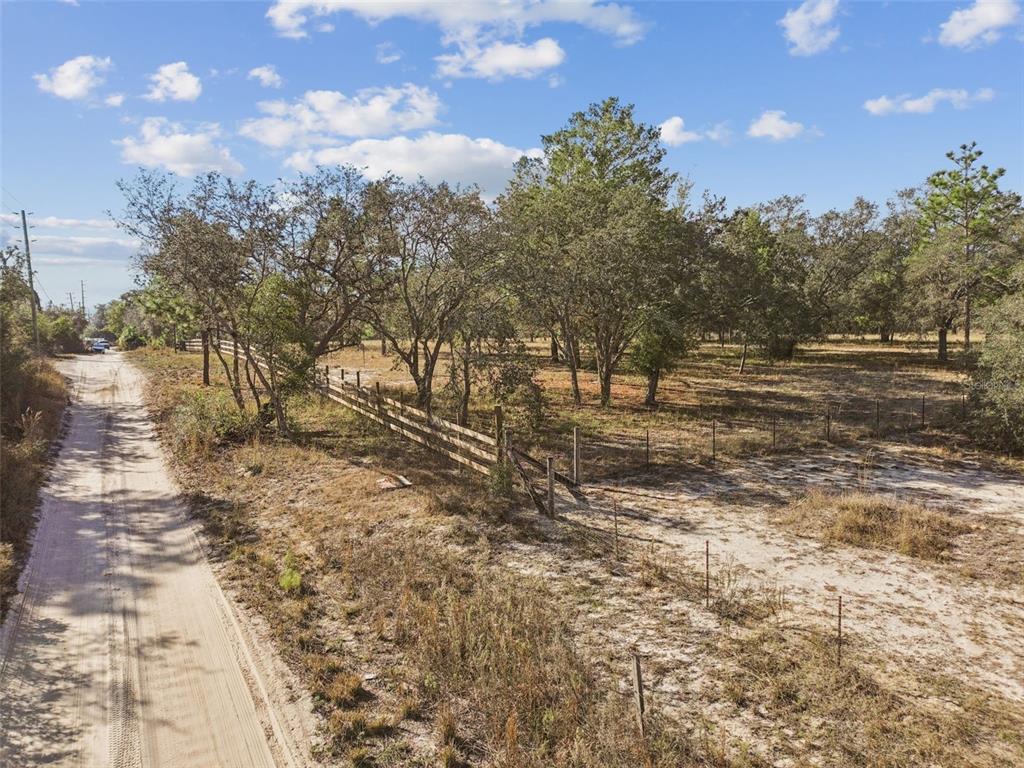 14459 Coyote Road Hudson, FL 34669 - Photo 11 of 55 a view of a yard with trees in the background