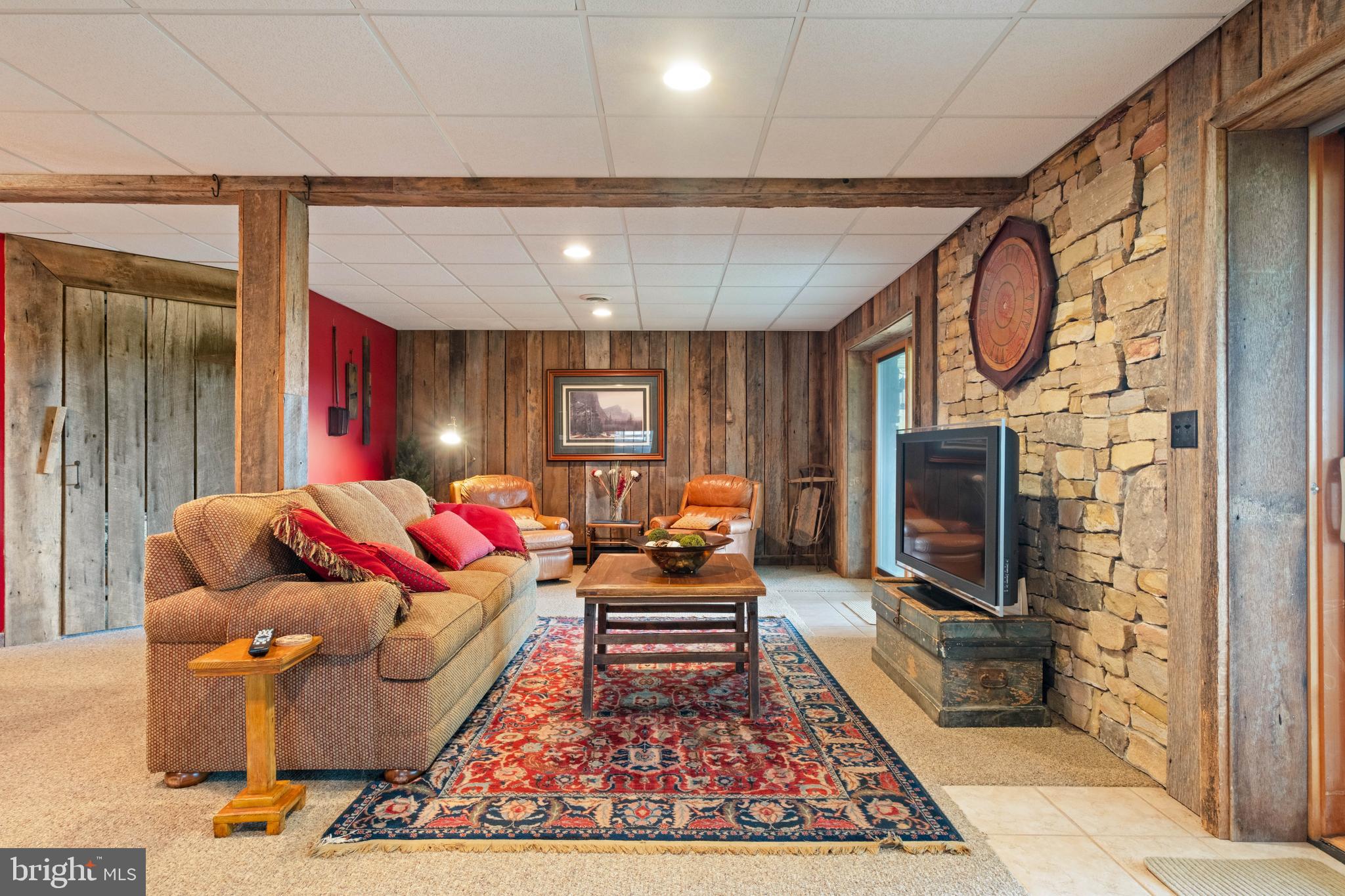 125 Ruta Lane Swanton, MD 21561 - Photo 36 of 77 Lower Level Fully Finished Basement