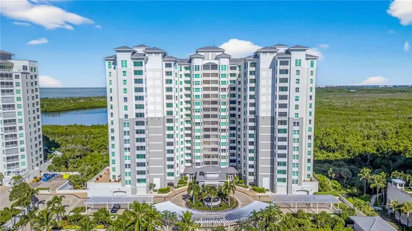 a view of a city with tall buildings