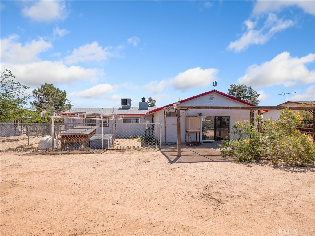 14060 Osage Road Apple Valley, CA 92307 - Photo 31 of 39 a view of a terrace with a patio