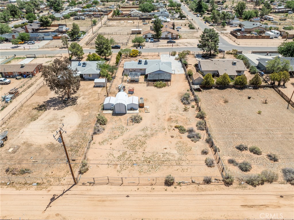 14060 Osage Road Apple Valley, CA 92307 - Photo 33 of 39 an aerial view of residential houses with outdoor space