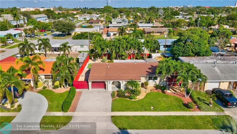 331 Southeast 4th Street Deerfield Beach, FL 33441 - Photo 2 of 37 an aerial view of residential houses with outdoor space and street view