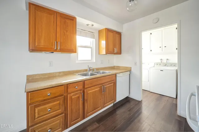 a view of a room that has a window in it