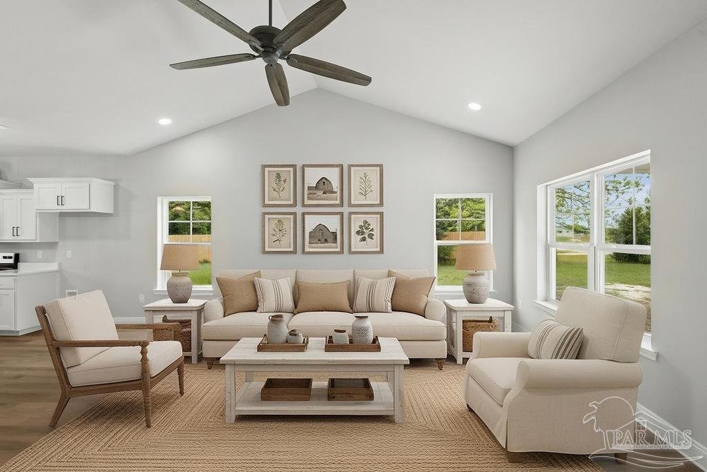 5307 Edeker Circle Jay, FL 32565 - Photo 6 of 28 a living room with furniture and a large window