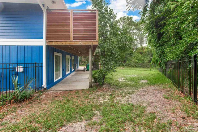 a view of a lake from a balcony