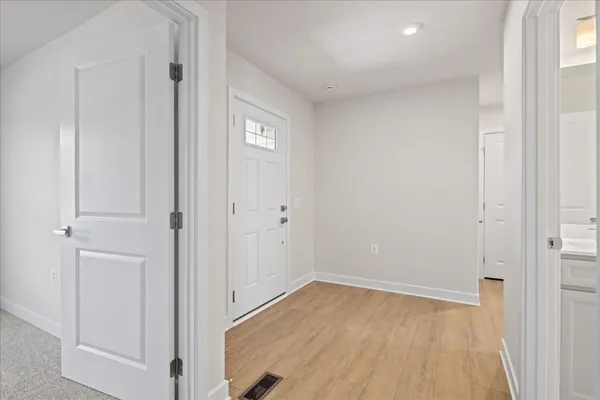 wooden floor in an empty room