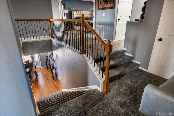a view of entryway and hall