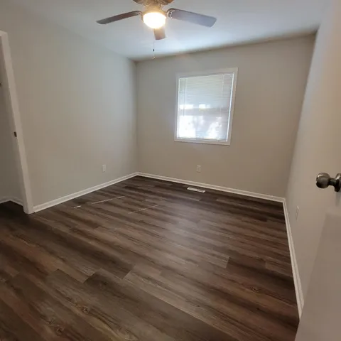 wooden floor in an empty room