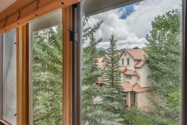 a view of an entryway door