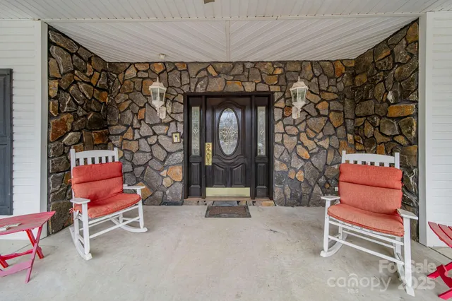 a living room with a couch and a table