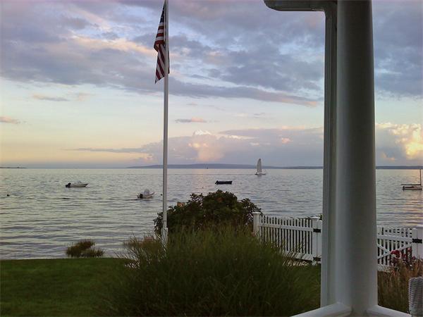 56 Massasoit Road Duxbury, MA 02332 - Photo 16 of 23 a view of a lake from a balcony