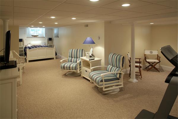 56 Massasoit Road Duxbury, MA 02332 - Photo 5 of 23 a bedroom with furniture and a flat screen tv