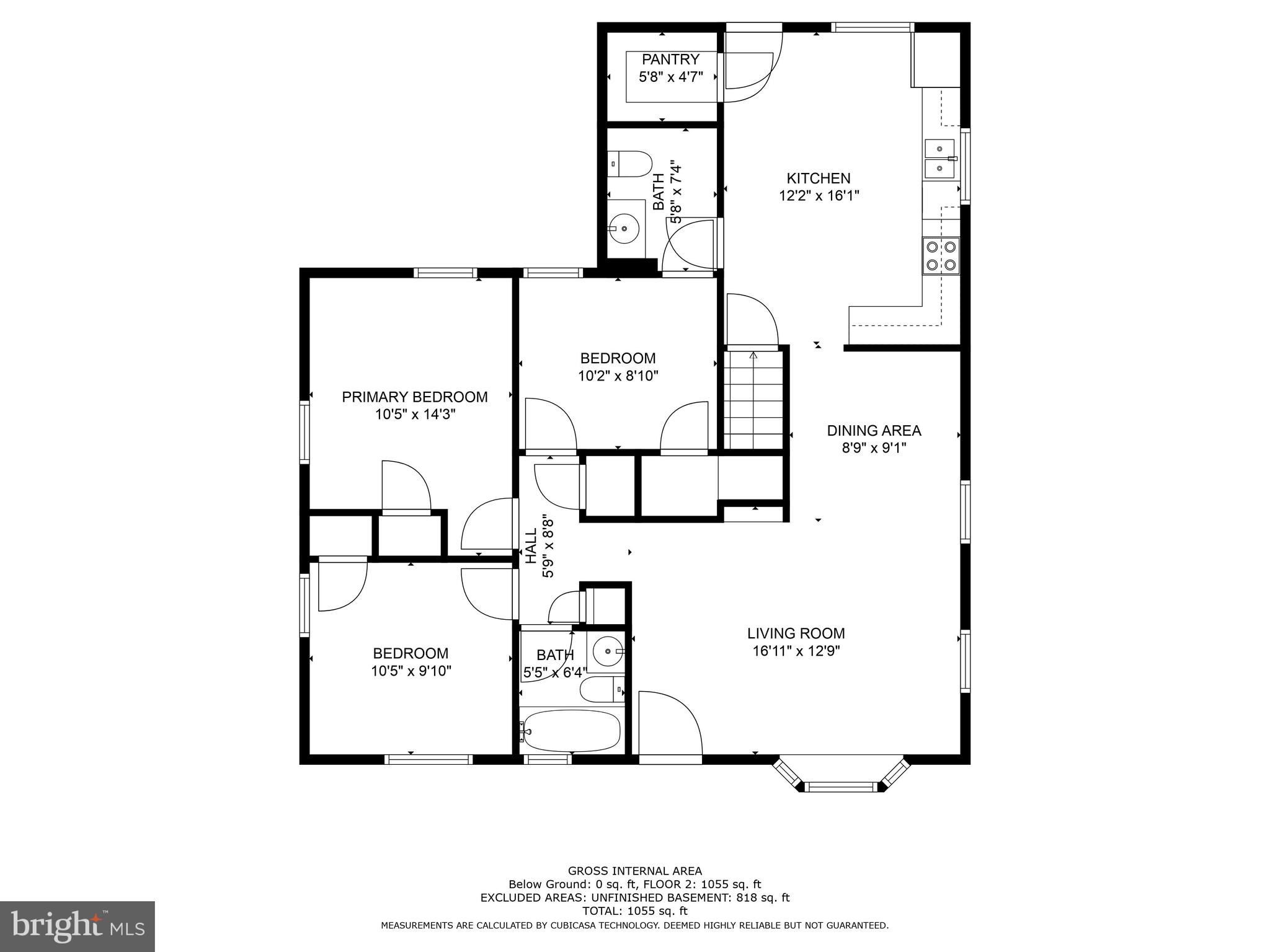 12206 Edgemont Street Silver Spring, MD 20902 - Photo 30 of 34 Floor Plan
