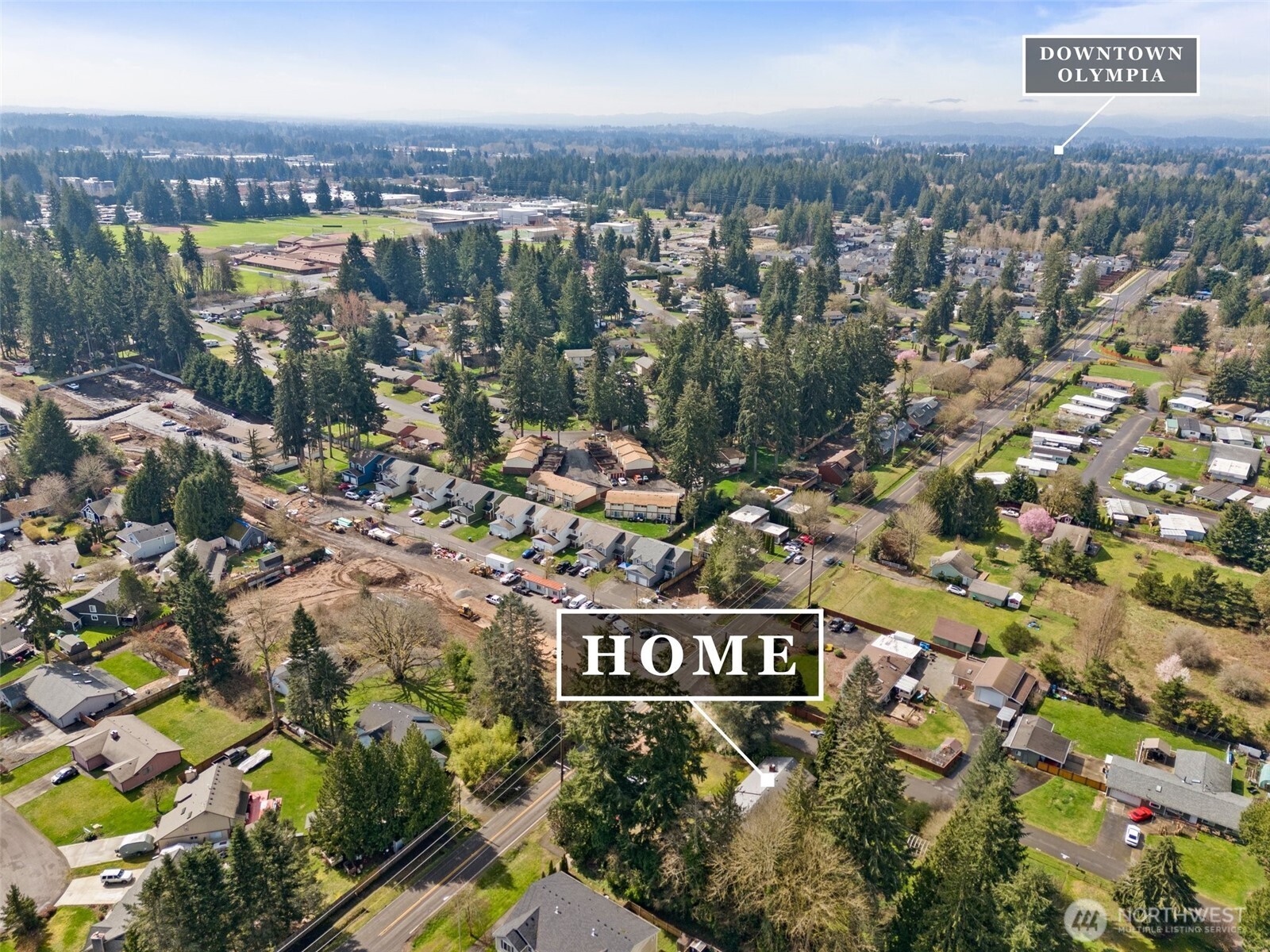 4606 15th Avenue Northeast Olympia, WA 98516 - Photo 16 of 17 a view of a city