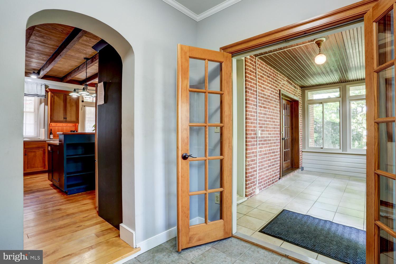 201 East Main Street Lititz, PA 17543 - Photo 32 of 78 Looking into Kitchen and Enclosed Porch