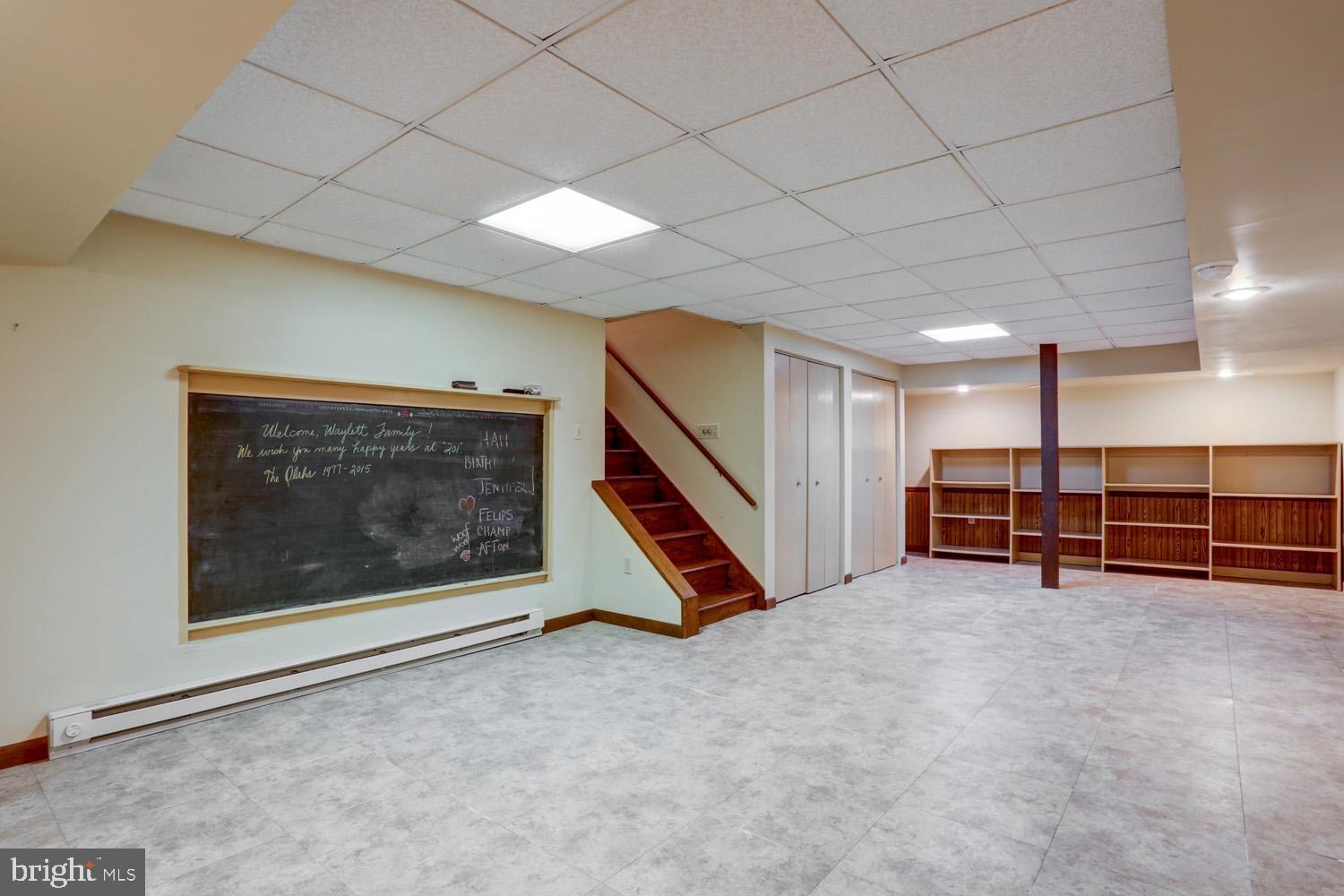 201 East Main Street Lititz, PA 17543 - Photo 55 of 78 Finished Basement with huge Chalk Board