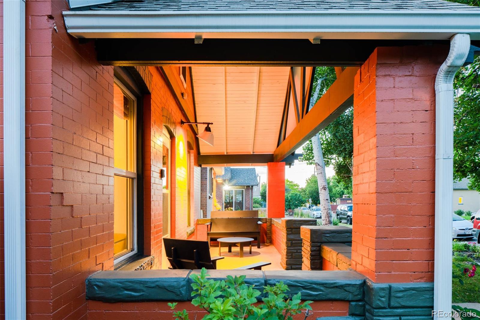 3751 Raleigh Street Denver, CO 80212 - Photo 22 of 36 a backyard of a house with seating space