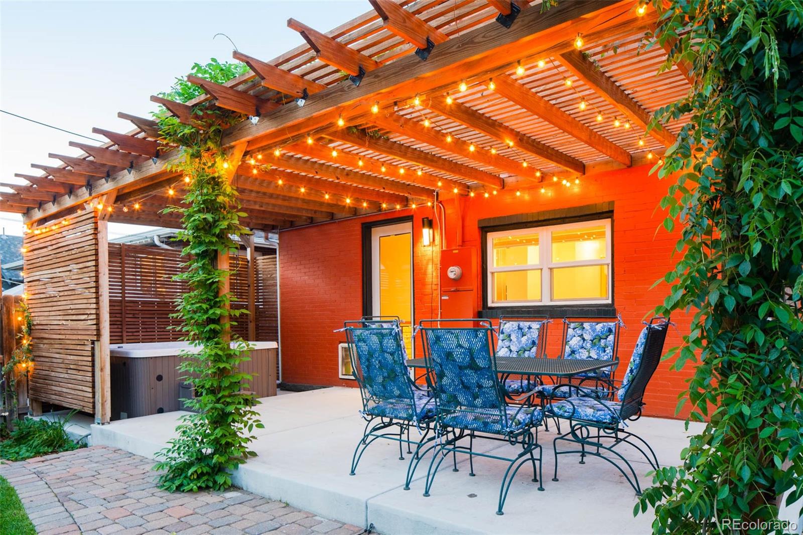 3751 Raleigh Street Denver, CO 80212 - Photo 24 of 36 a view of an outdoor space with a table and chairs