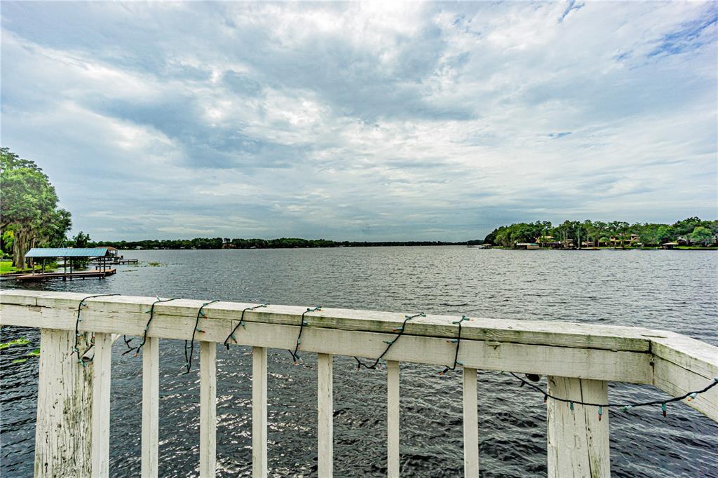 18129 Crawley Road Odessa, FL 33556 - Photo 23 of 46 a view of a lake from a balcony