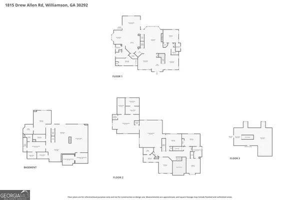 $1,250,000 | 1815 Drew Allen Road, Williamson, GA 30292