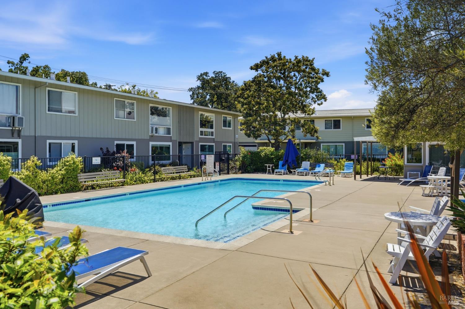 1056 Los Gamos Road, Unit G San Rafael, CA 94903 - Photo 15 of 16 San Rafael Manor pool, perfect for cooling off during the warm days of summer