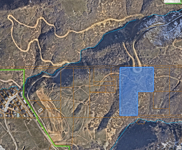 50 North 1900th Street East Bountiful, UT 84010 - Photo 4 of 5 Aerial Map. Displaying the property's boundaries and surrounding geographical features