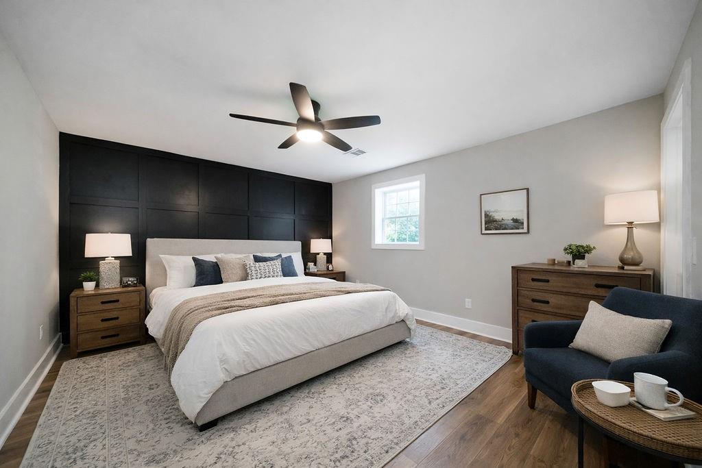 6488 Nebo Road Hiram, GA 30141 - Photo 21 of 32 a bedroom with a bed and furniture