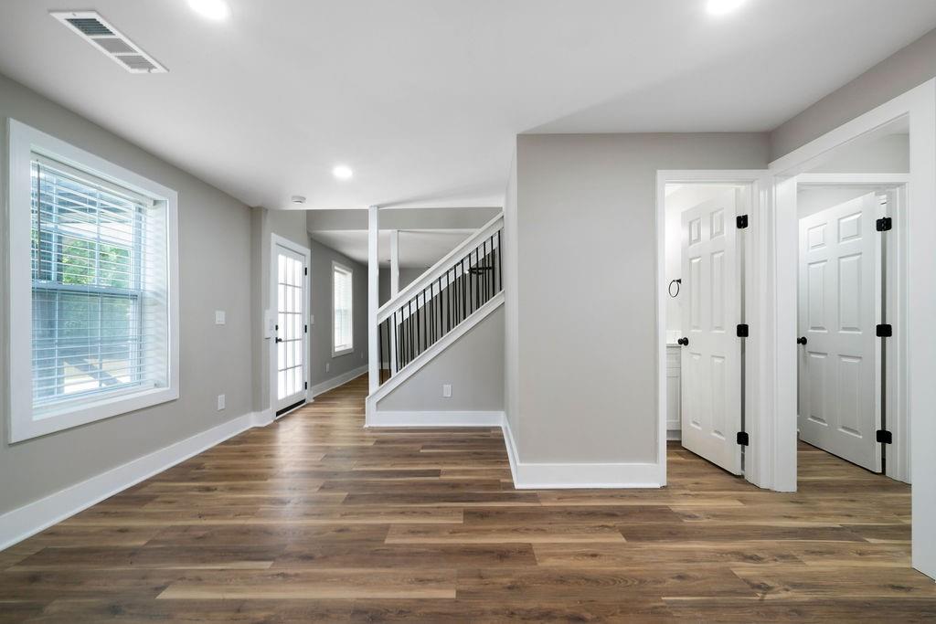 6488 Nebo Road Hiram, GA 30141 - Photo 10 of 32 a view of entryway and hall with wooden floor