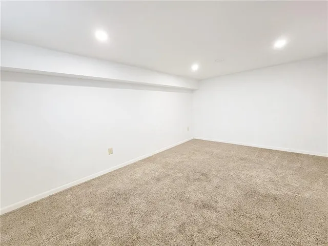 a view of empty room