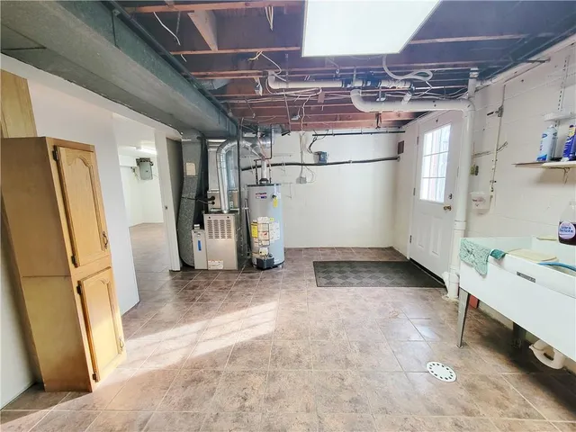 a view of a storage & utility room