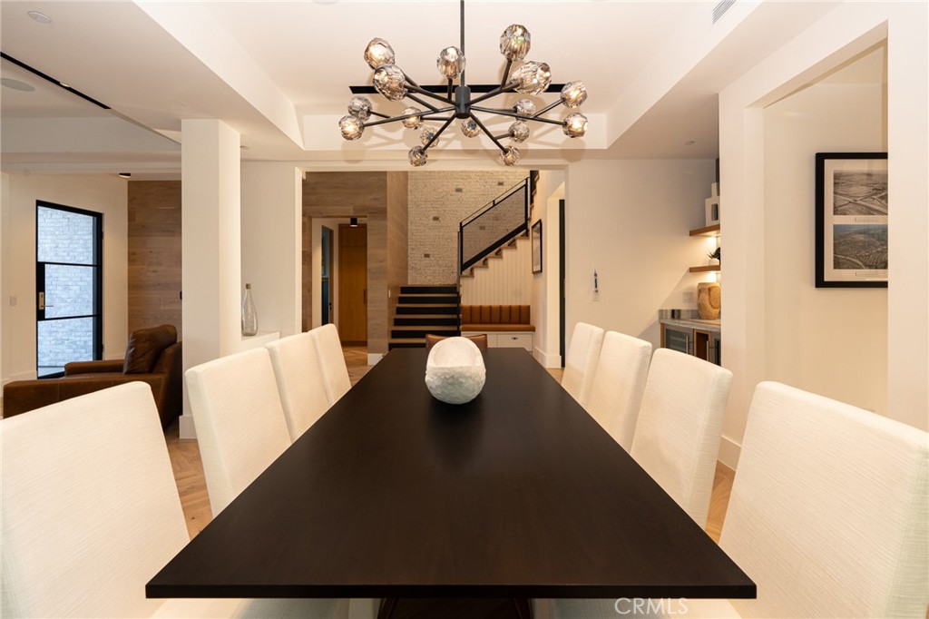 5131 Strohm Avenue Toluca Lake, CA 91601 - Photo 15 of 67 a view of living room with furniture and wooden floor