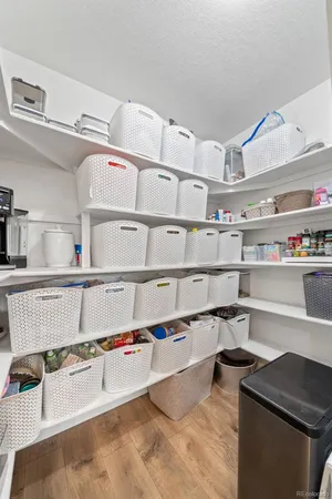 a view of storage and utility room