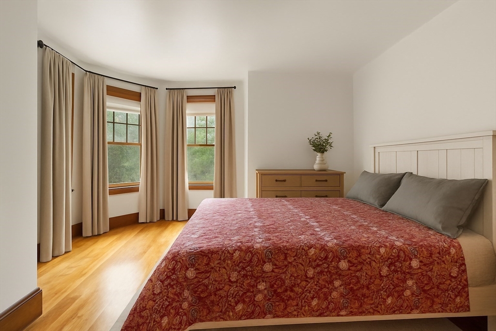 29 Dell Avenue Boston, MA 02136 - Photo 16 of 28 a bedroom with a bed and a window