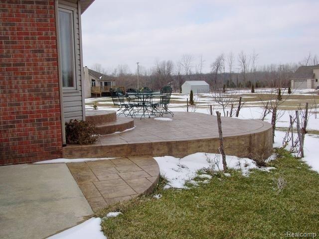 6541 General Squier Road Almont, MI 48003 - Photo 18 of 22 General Squier #18 stamped patio